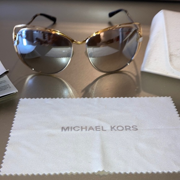Michael Kors sunglasses. 2 tone gold / silver